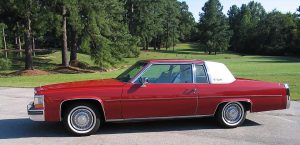 What is a fifth generation Cadillac DeVille worth in the UK right now?